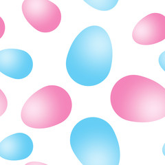 Easter eggs pattern