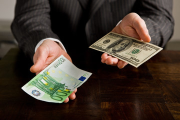 Euro versus Dollar