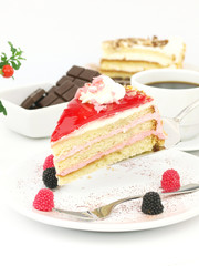 Berries cake