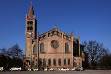 Fototapeta na wymiar Piotra i Pawła Kościół w Poczdamie