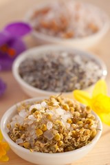 flower bath salts