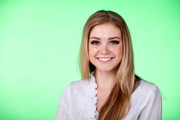Fototapeta premium A beautiful young girl