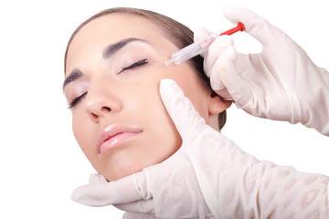 cosmetic injection of botox