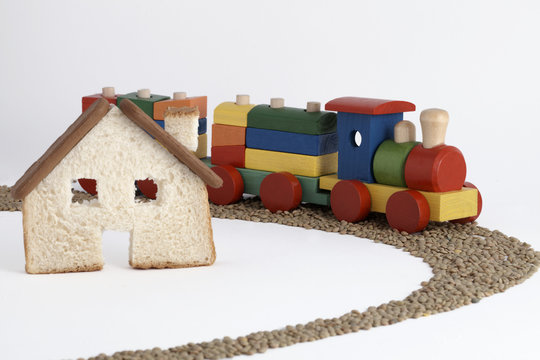 Il treno di legno