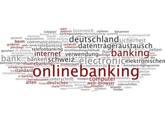 Obraz premium Onlinebanking