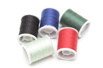 Spools of thread