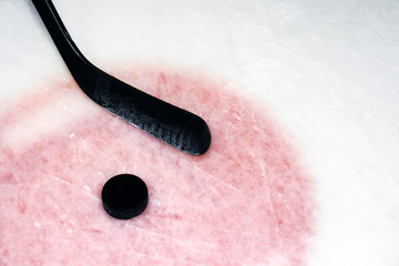 Ice hockey background