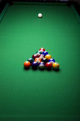 Billiard background