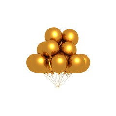 Golden Balloons