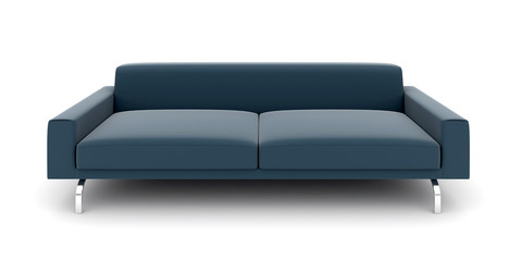Obraz premium Black sofa