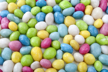 lots of colorful candy