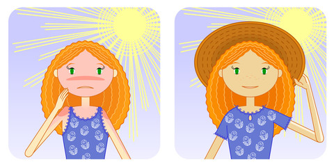 prevention of sunburn