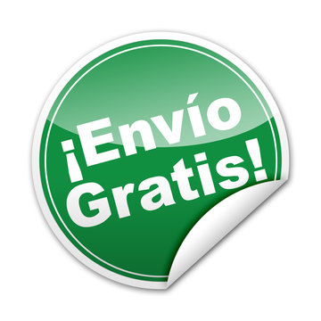 Pegatina ENVIO GRATIS Con Reborde