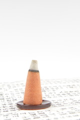 burning incense cone © SpaPartners
