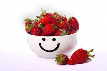 bowl of strawberries