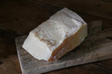 parmesan sur planche
