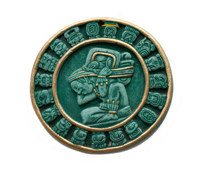 Fototapeta na wymiar Ethnic płyta z ceramiki samodzielnie. Meksyk