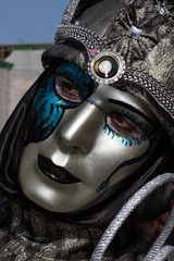 maschera d'argento al carnevale di Venezia