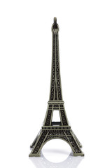 Fototapeta na wymiar Eiffel Tower statue