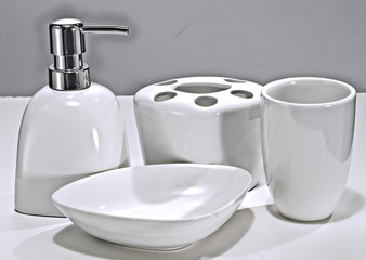 Obraz premium Badezimmerset