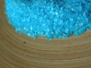 Niebieska sól do kąpieli