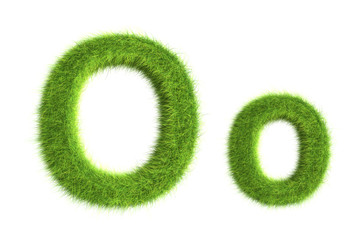 Grass letters