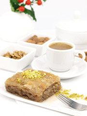 Sweet dessert  baklava