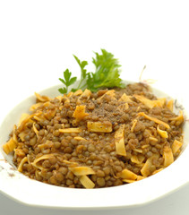 Pasta and lentils - Pasta e lenticchie