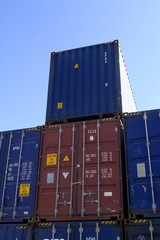 Fototapeta premium containers