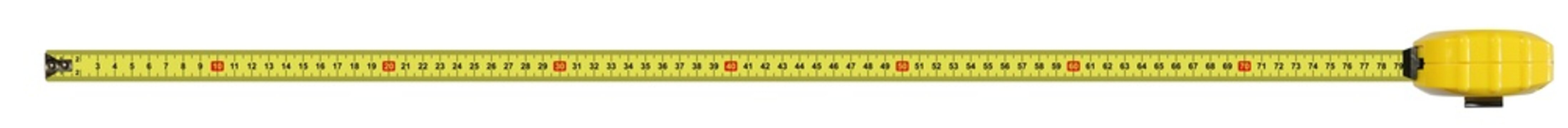 Tape measure - Super high resolution. Perfect focus 68 Mpx