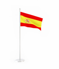 3D flag of Spain