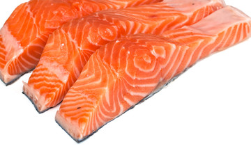 Fillet of salmon