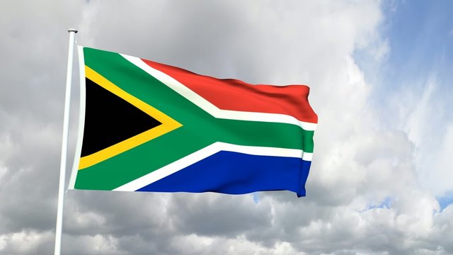 177 - Südafrikanische Flagge