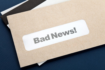 Bad News and envelope
