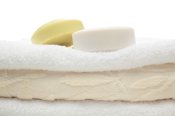towels and soaps