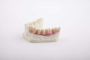 Fototapeta na wymiar zęby protezy
