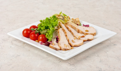 Tasty appetizer of meat