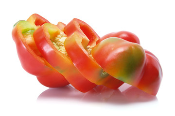 Slices of Capsicum