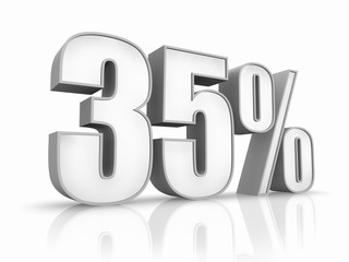 White Thirty Five Percent