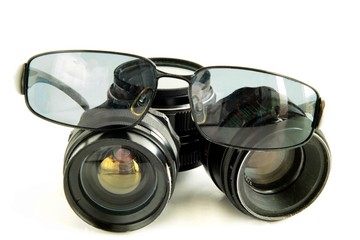 lens and glasses