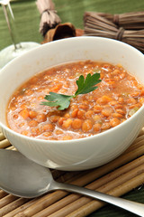 Lentil soup
