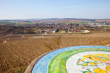 paysage viticole chablis