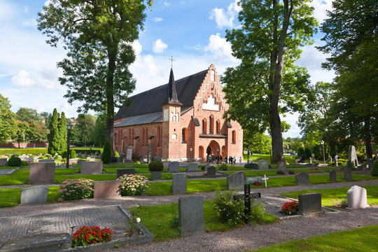 a church near uppsala in Sweden