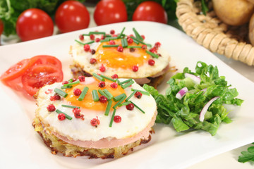Rösti mit Spiegelei