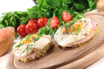 Rösti mit Spiegelei