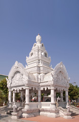 Fototapeta na wymiar Pillar Hall of the provinces in Northern, Thailand.