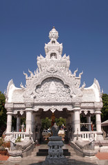 Fototapeta na wymiar Pillar Hall of the provinces in Northern, Thailand.