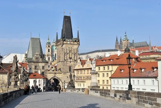 Karlsbr&uuml;cke Prag mala Strana