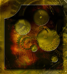 vintage industrial grunge backdrop