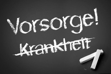Vorsorge